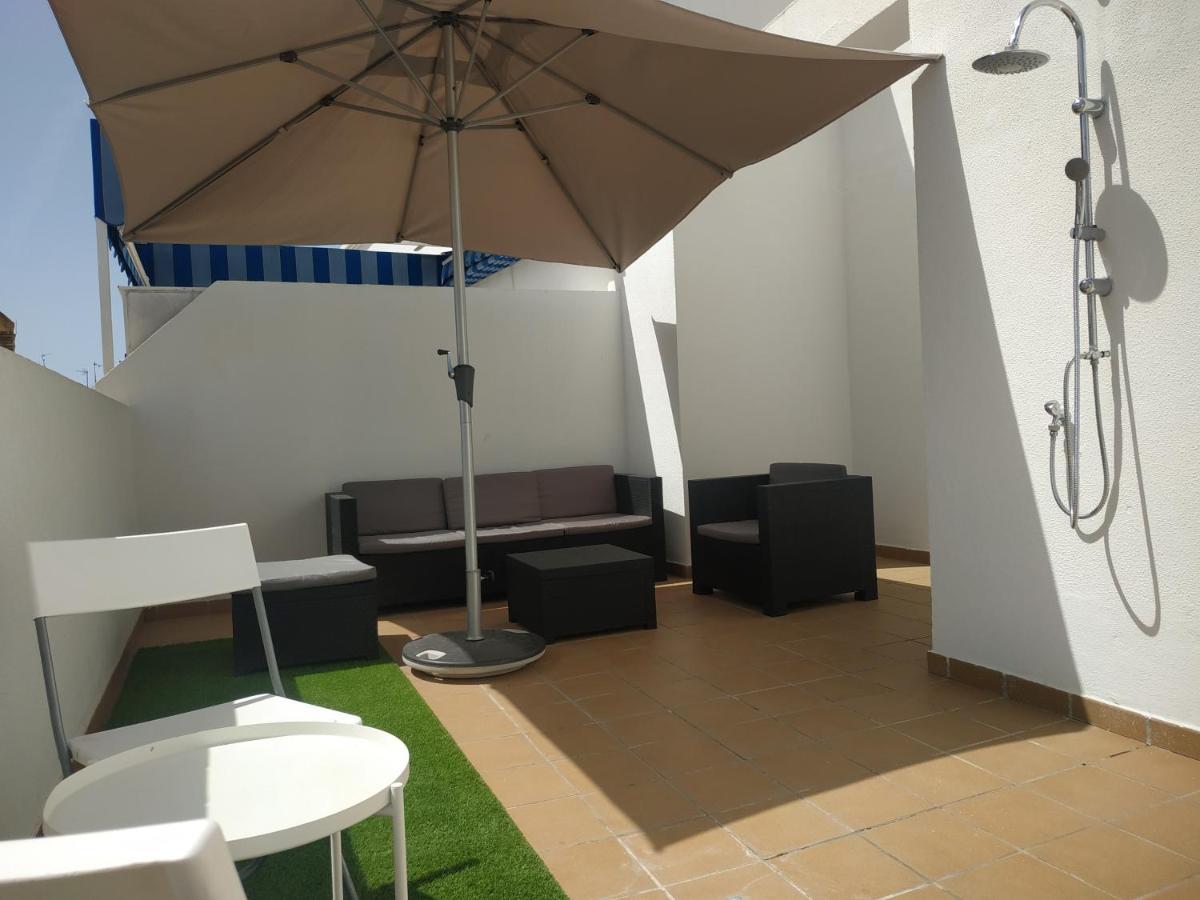 Ferienwohnung Atico En El Centro, Terraza 20 M2, Garaje, Wi-Fi, Ac Sanlúcar de Barrameda Exterior foto